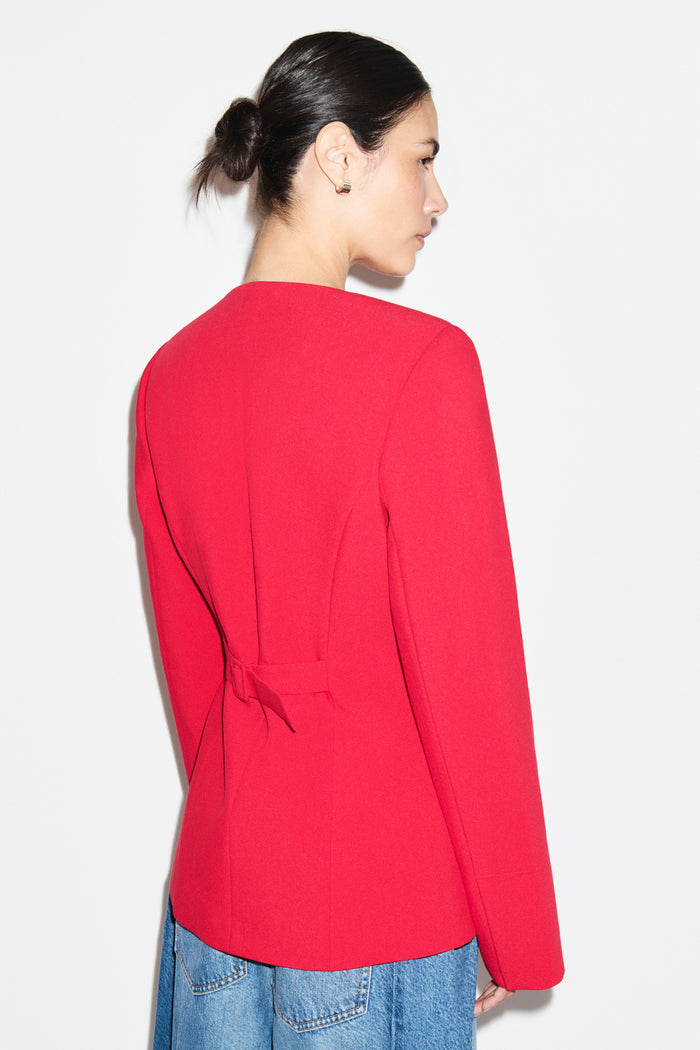 Daphne Waisted Knot Blazer
