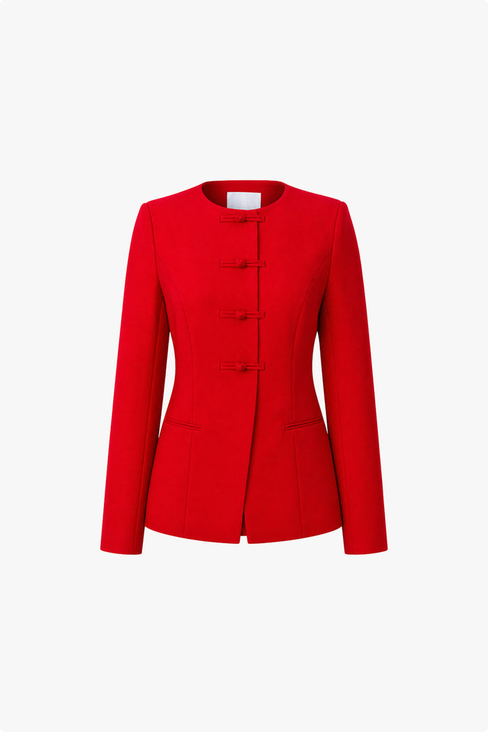 Daphne Waisted Knot Blazer