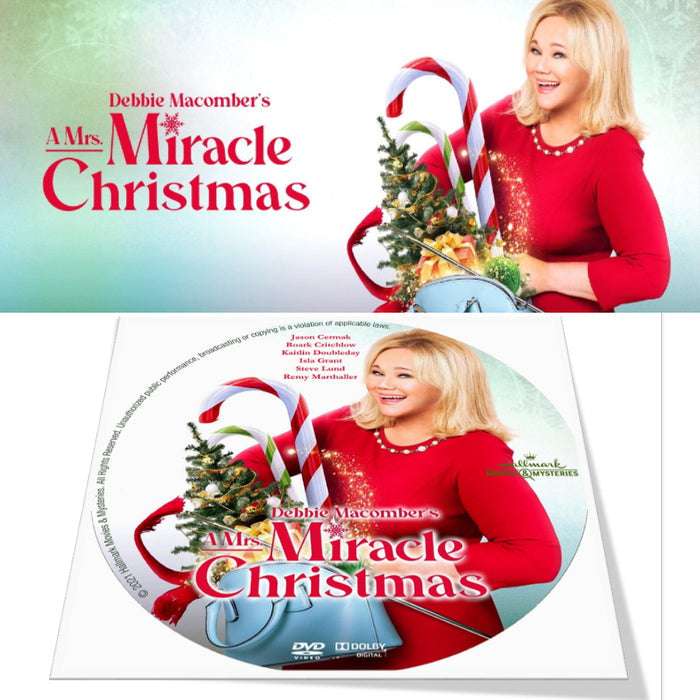 DEBBIE MACOMBER'S A MRS. MIRACLE CHRISTMAS DVD  MOVIE 2021