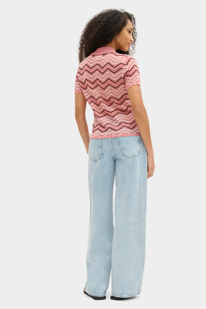 Donna Knitted Polo