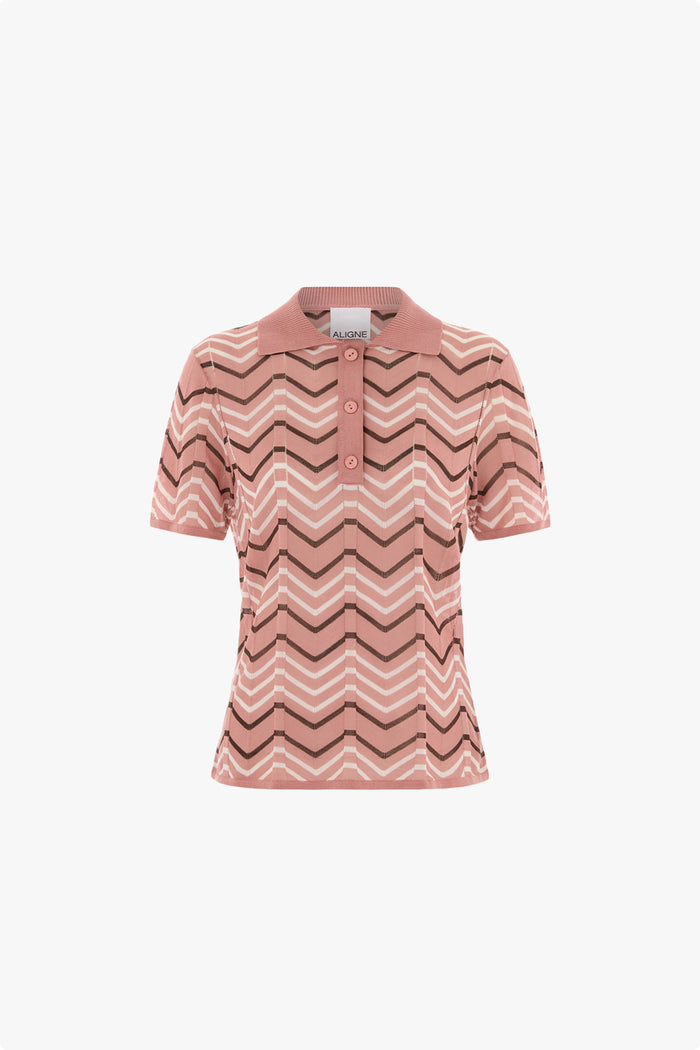Donna Knitted Polo