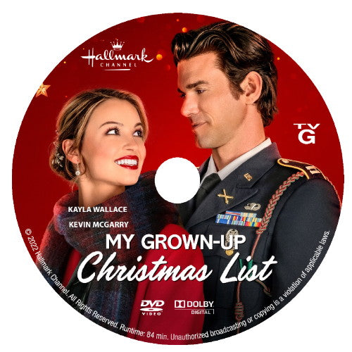 [DVD] MY GROWN-UP CHRISTMAS LIST DVD MOVIE 2022