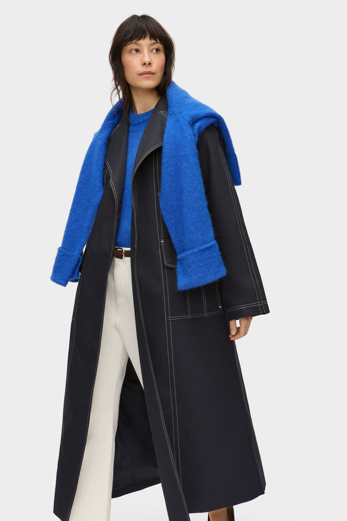 Elsa Wrap Trench Coat
