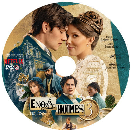 ENOLA HOLMES 3 DVD MOVIE 2026