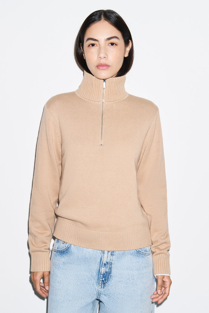 Enora Quarter Zip Jumper