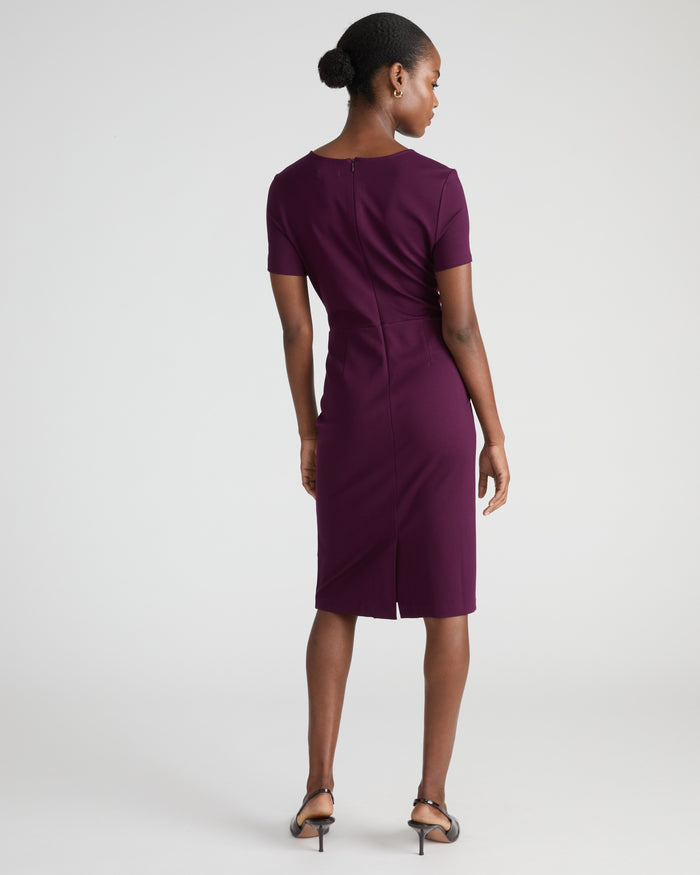 Executive Ponte Dress - Gamay | Plus Size & Straight Size Women's Fashion | Universal Standard