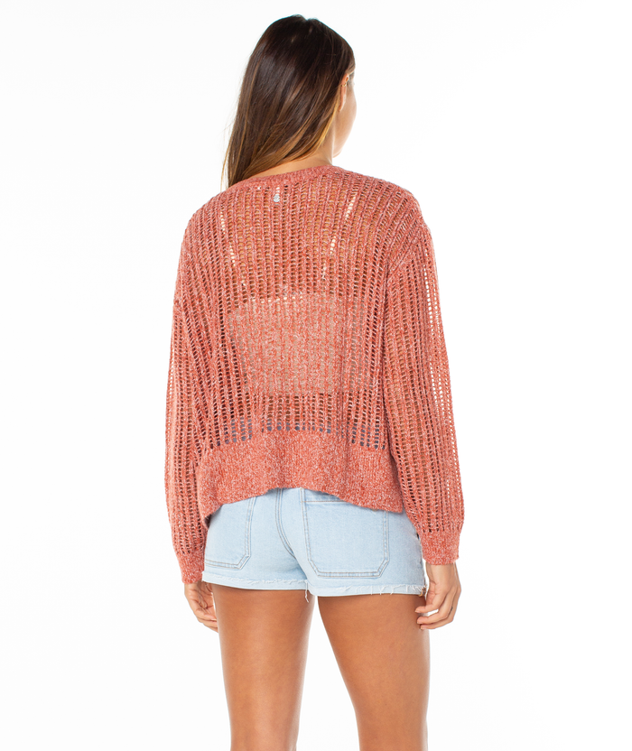 Flipside Sweater - Cinnebar - Roxy