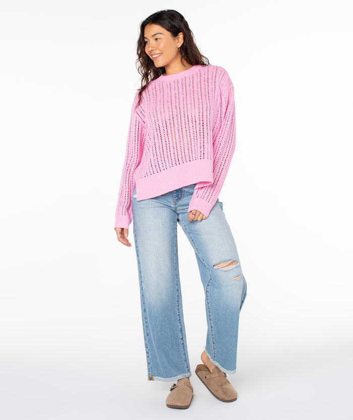 Flipside Sweater - Lilac Sachet - Roxy