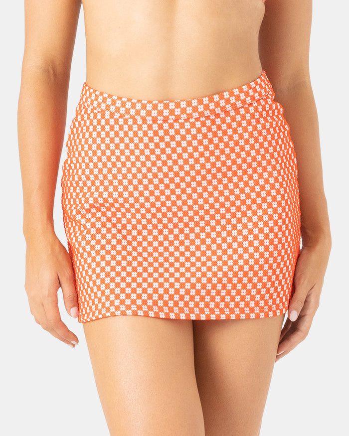 Flower Power Skirt - Red - Roxy