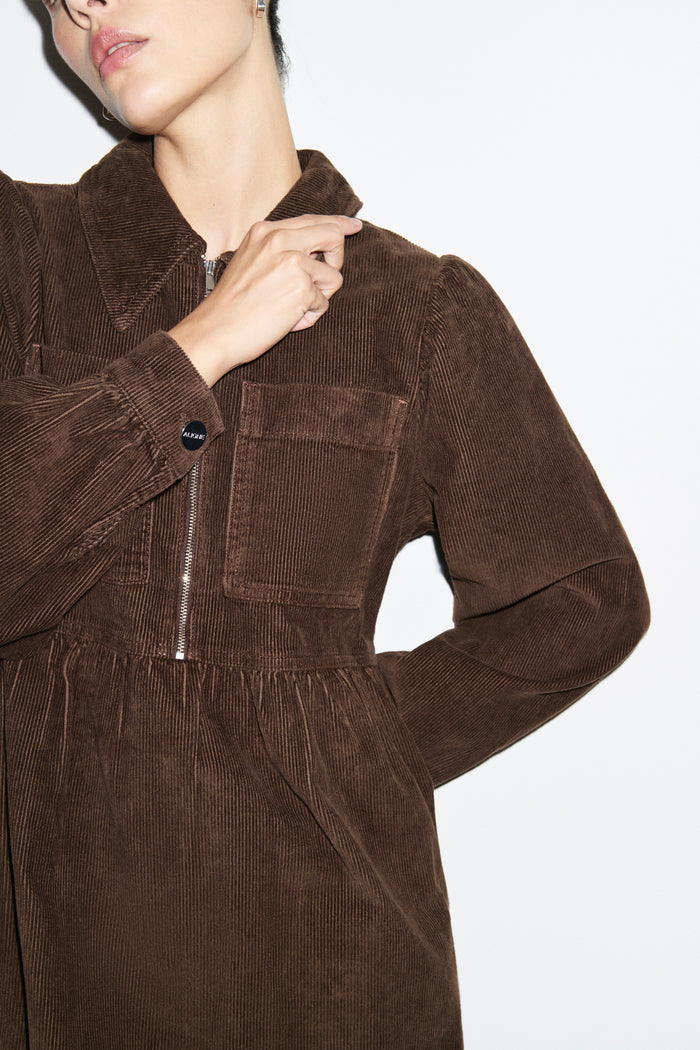 Gabriella Cord Midi Dress