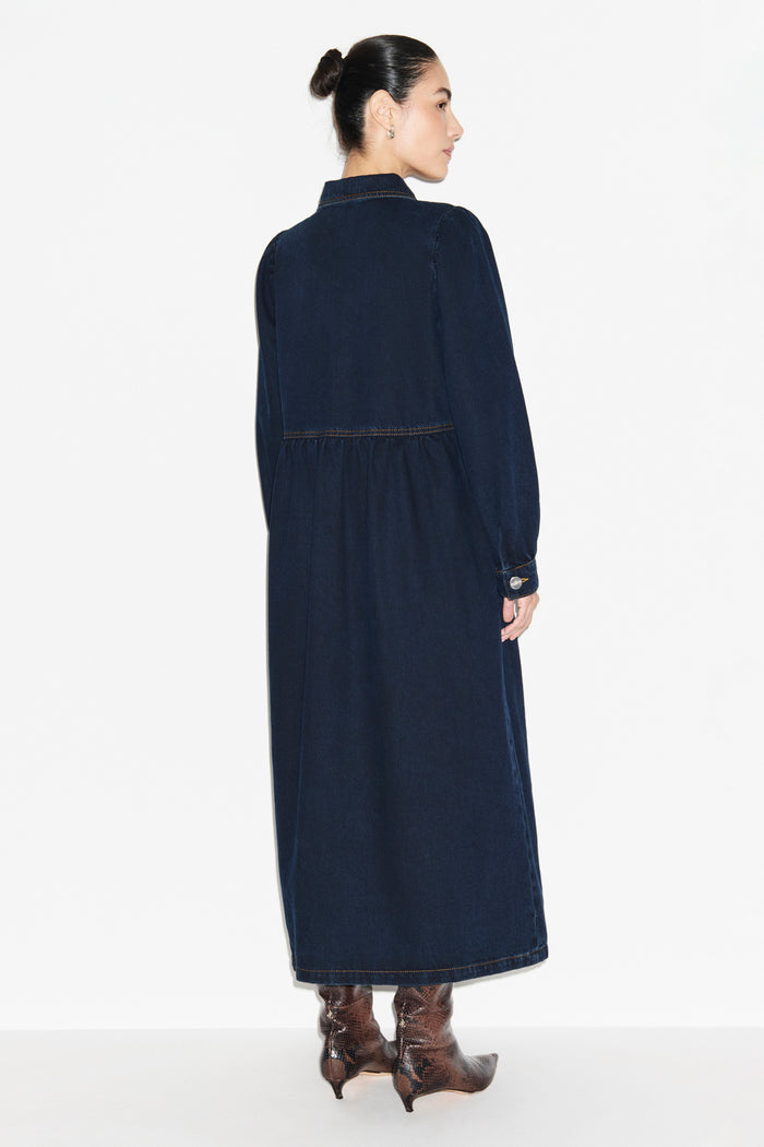 Gabriella Denim Midi Dress