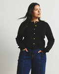 Gabrielle Button-Front Cardigan - Black | Plus Size & Straight Size Women's Fashion | Universal Standard