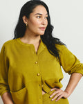 Gabrielle Button-Front Cardigan - Martini Olive | Plus Size & Straight Size Women's Fashion | Universal Standard
