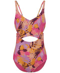 Girls' Beach Bliss One Piece - Carmine Rose - Roxy
