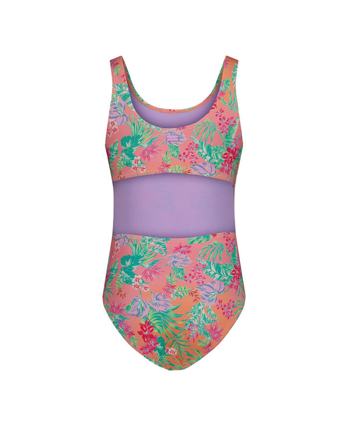 Girls' Coastal Breeze One Piece Swimsuit - Roxy