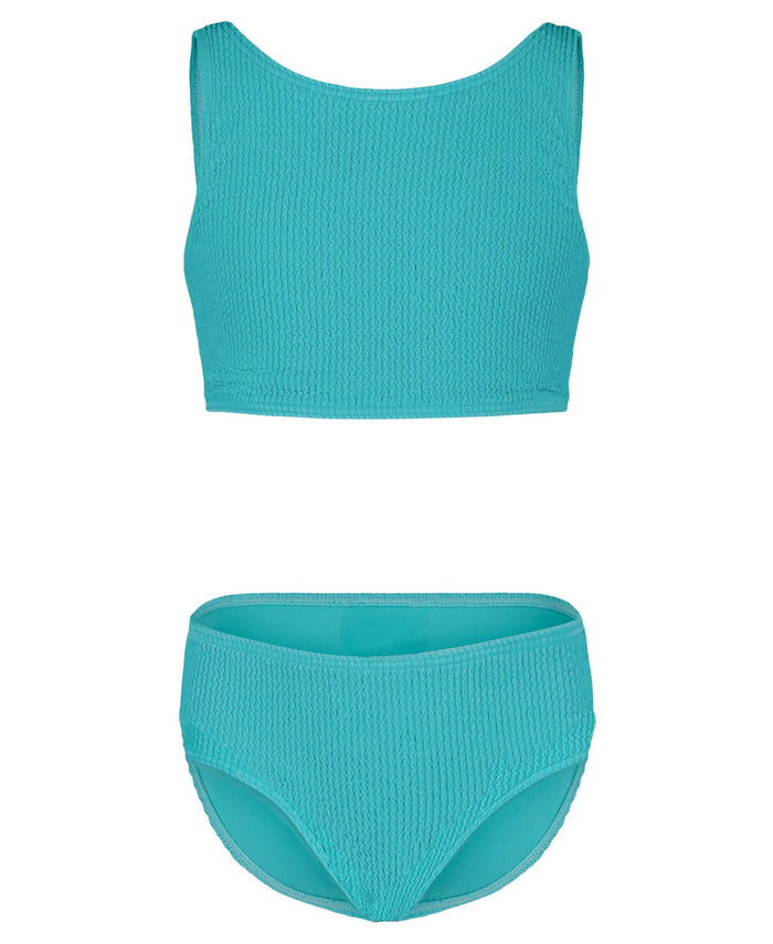 Girls' Crinkle Texture Bikini Set - Roxy