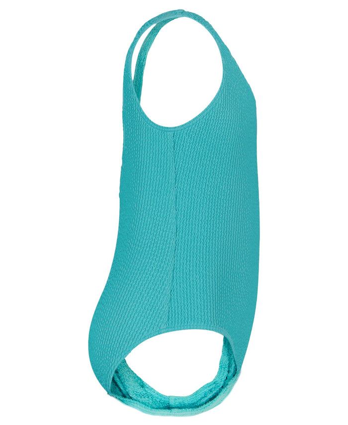 Girls' Crinkle Texture One Piece Swimsuit - Roxy
