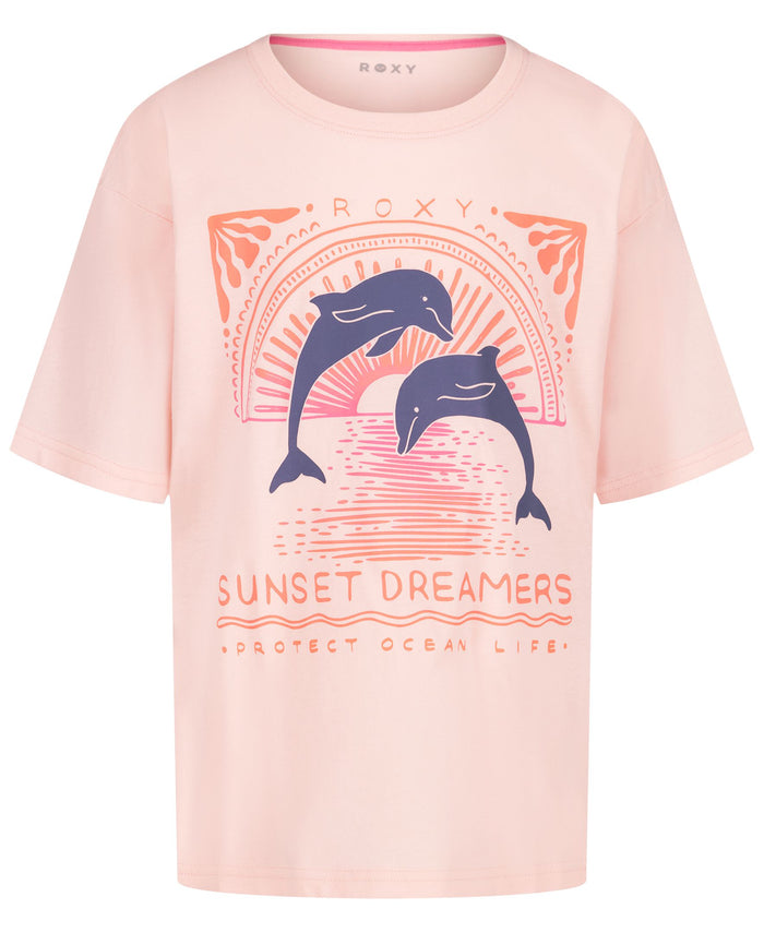 Girls' Ocean Life Oversized Tee - Roxy