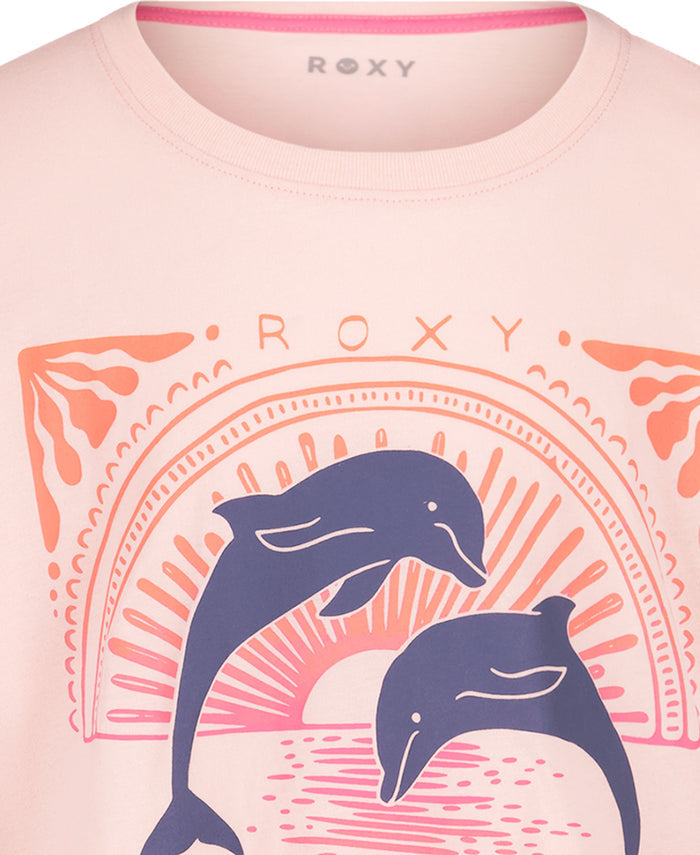 Girls' Ocean Life Oversized Tee - Roxy