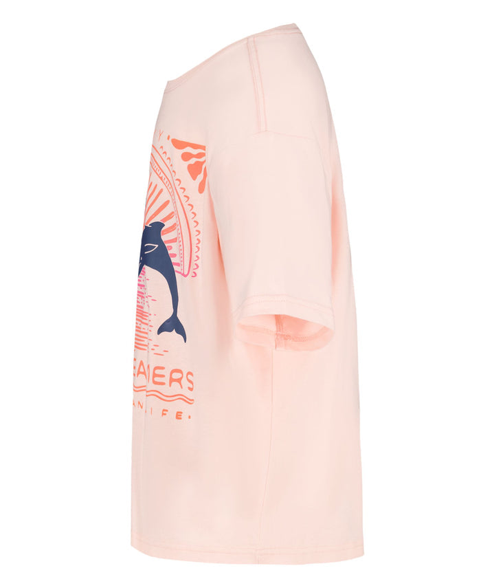 Girls' Ocean Life Oversized Tee - Roxy