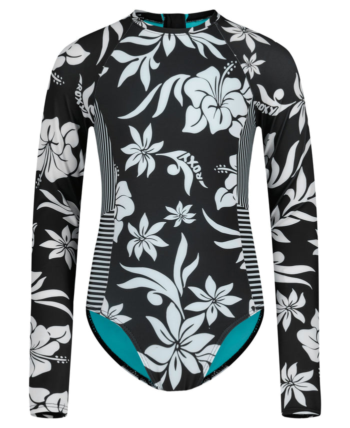 Girls' Oversized Floral Onesie Swimsuit - Roxy