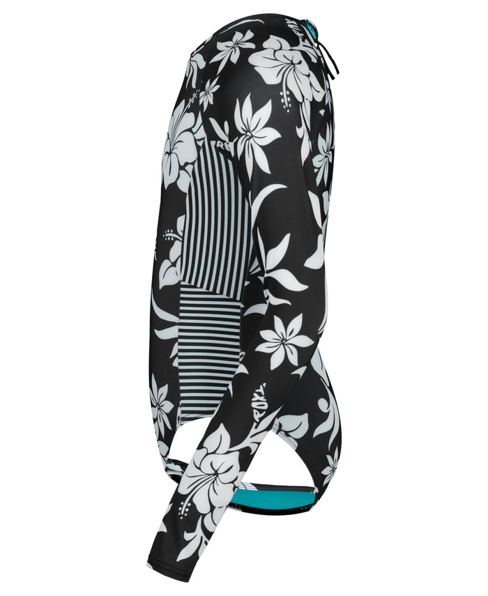 Girls' Oversized Floral Onesie Swimsuit - Roxy