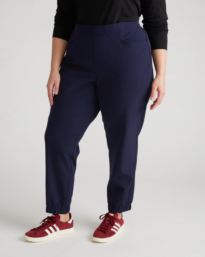 Go-Stretch Jogger - Midnight | Plus Size & Straight Size Women's Fashion | Universal Standard