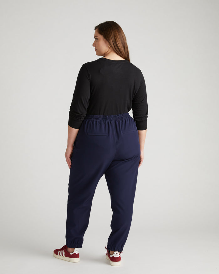 Go-Stretch Jogger - Midnight | Plus Size & Straight Size Women's Fashion | Universal Standard