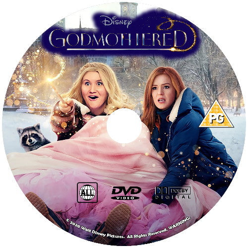 GODMOTHERED DVD MOVIE 2020 Isla Fisher, Jillian Bell