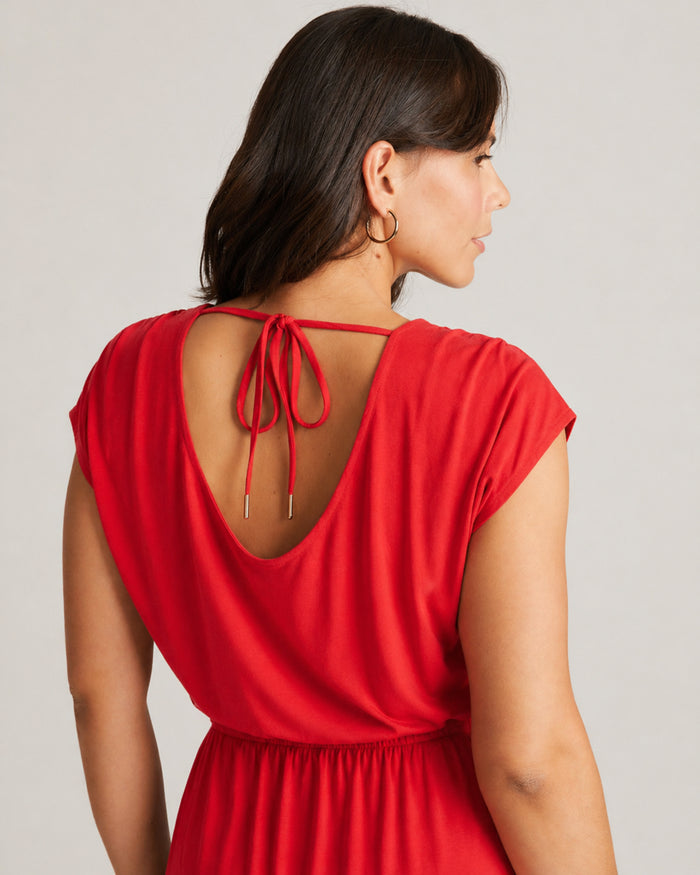 Havana Divine Jersey Dress - Lipstick | Plus Size & Straight Size Women's Fashion | Universal Standard