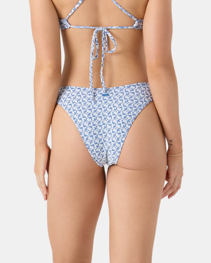 Hazy Dazy Scoop Moderate Bikini Bottom - Roxy