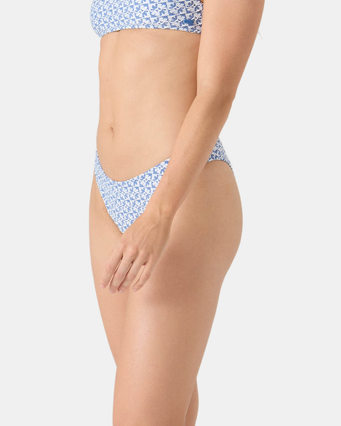 Hazy Dazy Scoop Moderate Bikini Bottom - Roxy