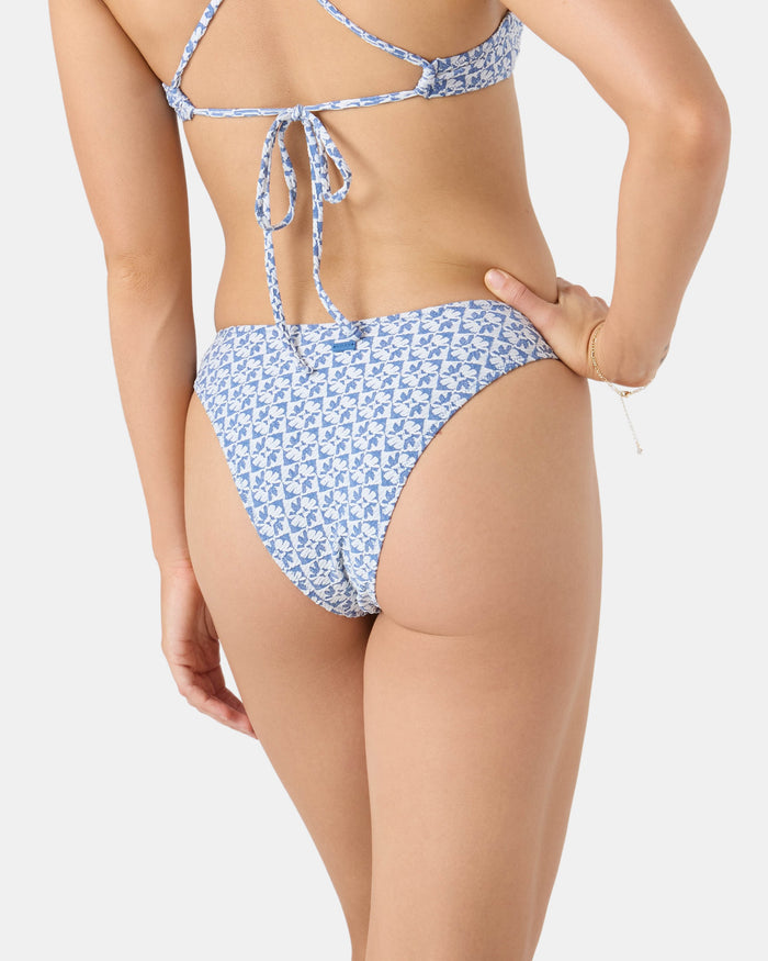 Hazy Dazy Scoop Moderate Bikini Bottom - Roxy