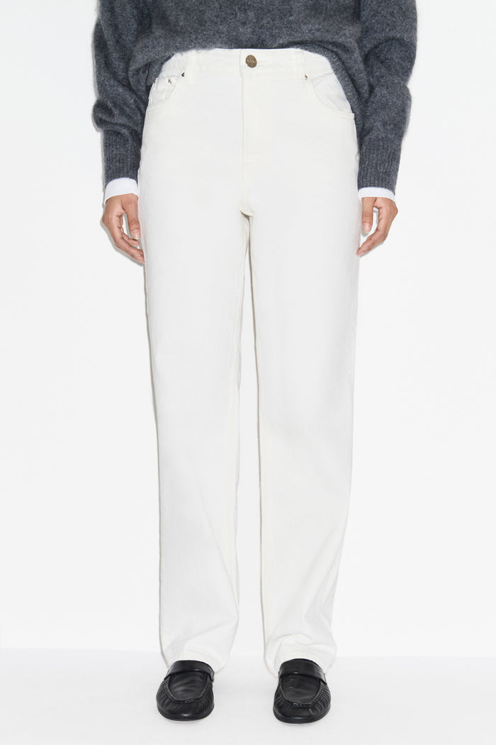 High Rise Straight Leg Jeans
