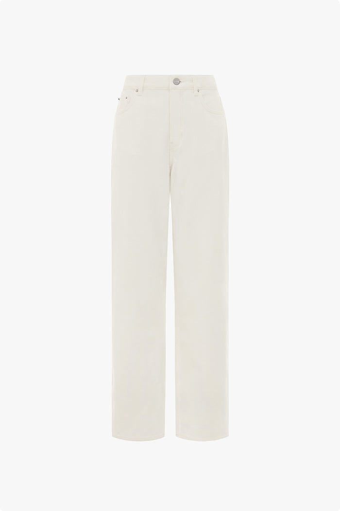 High Rise Straight Leg Jeans