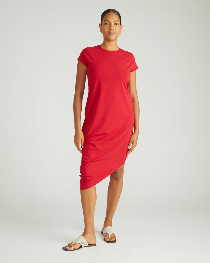 Iconic Geneva Dress - Ruby Red | Plus Size & Straight Size Women's Fashion | Universal Standard