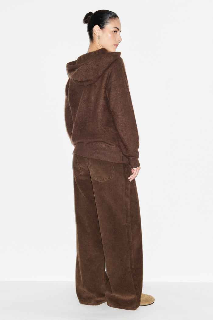 Illaria Brushed Wool Hoodie
