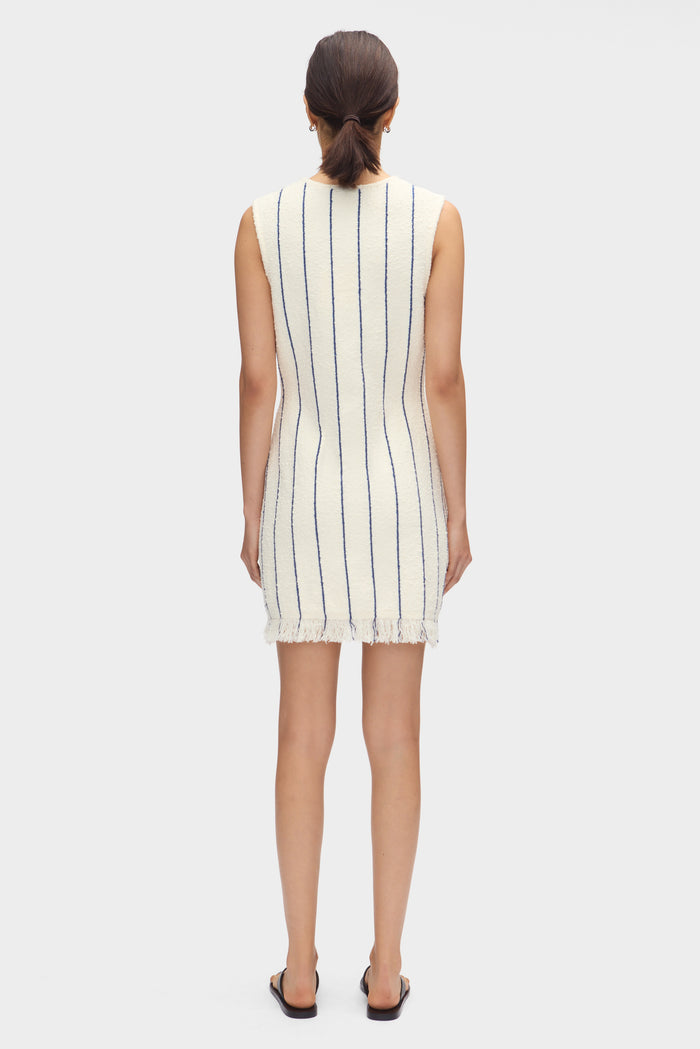 Immy Boucle Striped Mini Dress