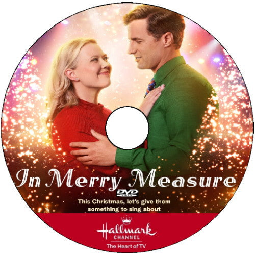 IN MERRY MEASURE DVD CHRISTMAS MOVIE 2022 Brendan Penny Patti Murin