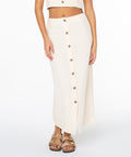 Island Nomad Skirt - Parchment Solid - Roxy