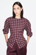 Janey Ruched Sleeve Top