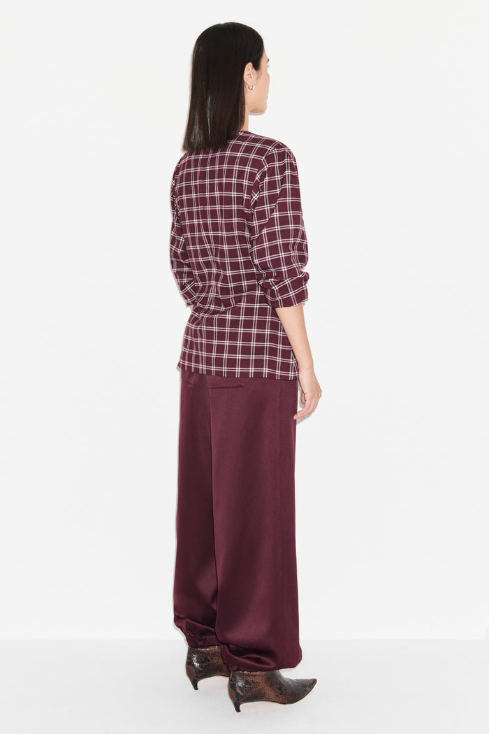 Janey Ruched Sleeve Top