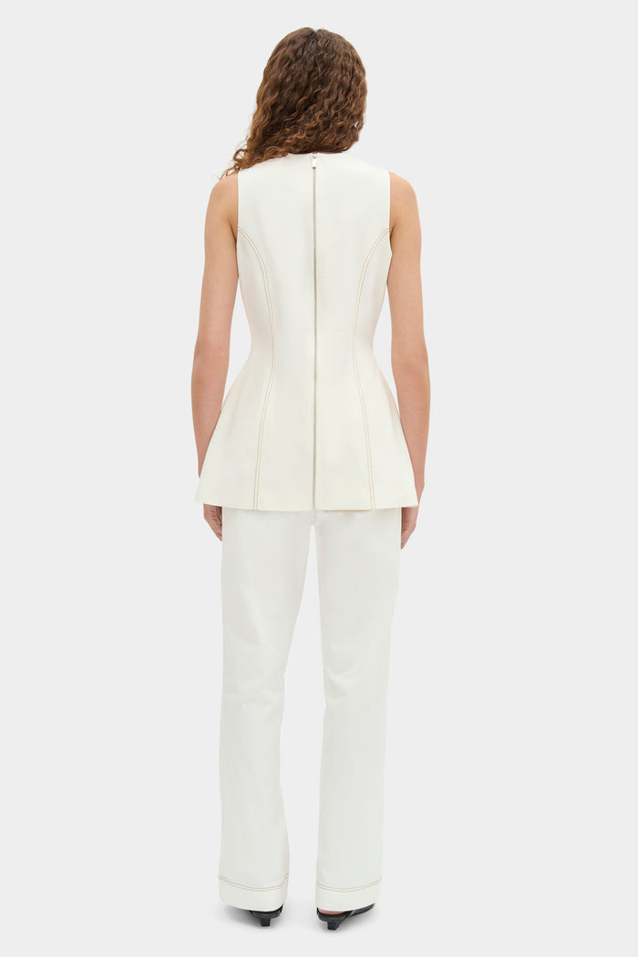 Joanna Waisted Tunic Top