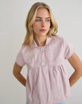 Image of Kaelus Shirt in Cotton Soft Pink