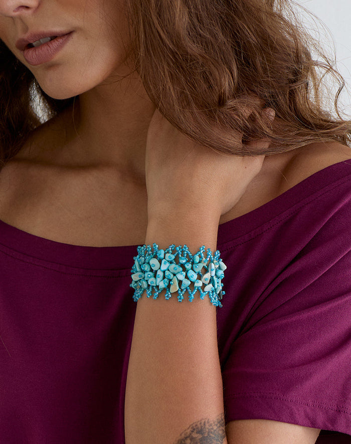 Image of Kanau Bracelet in Blue