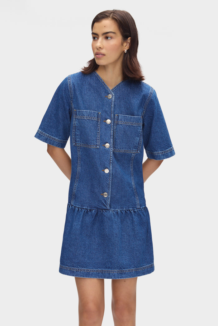 Kimber Mini Denim Dress