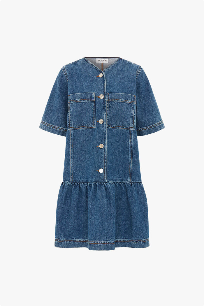 Kimber Mini Denim Dress