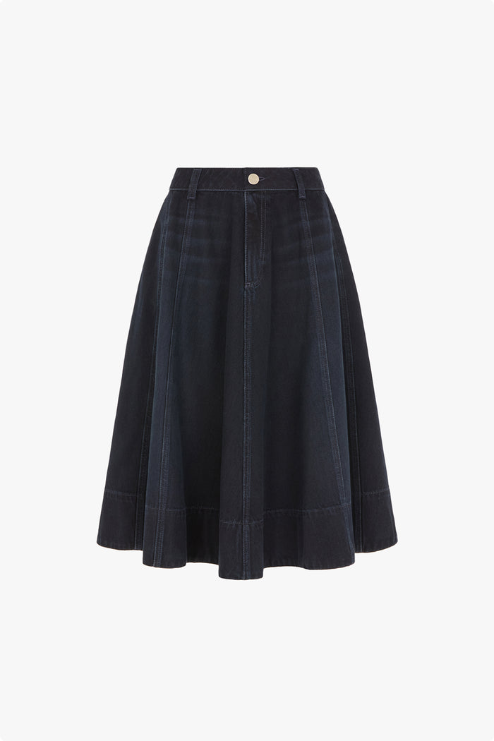 Lana Midi Denim Skirt