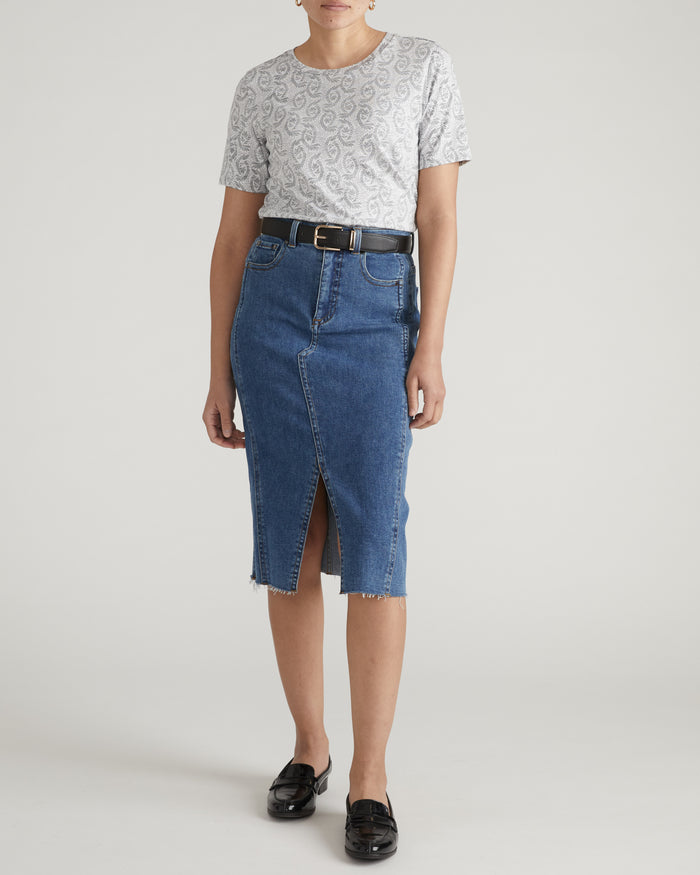Light-As-Air Tee Rex - Faded Print | Plus Size & Straight Size Women's Fashion | Universal Standard