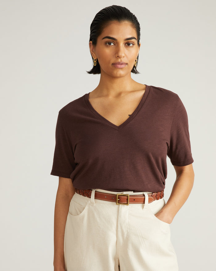 Light-As-Air V Rex - Brulee | Plus Size & Straight Size Women's Fashion | Universal Standard